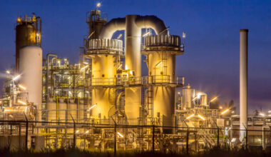 An industrial powerplant.