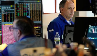 World shares mixed after sharp Wall Street losses on AI-related worries