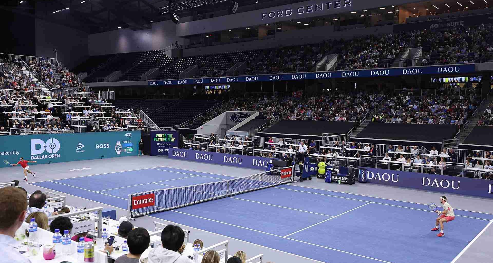 The 2026 Dallas Open runs 9-15 February.