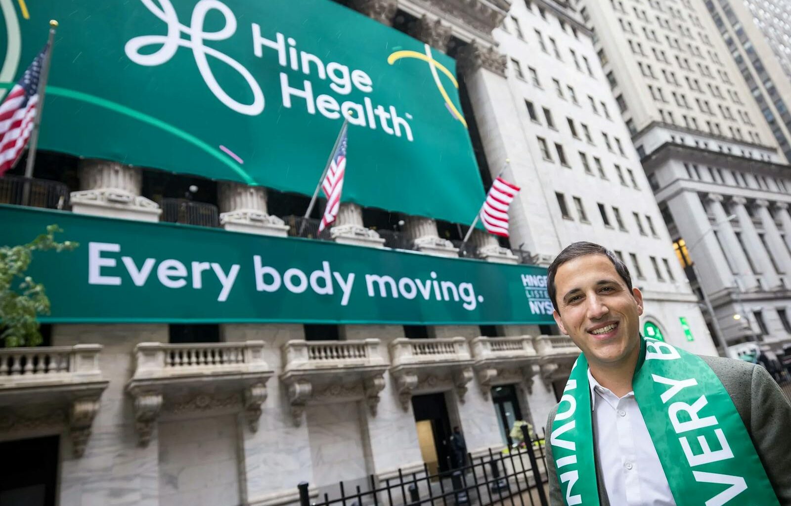 Hinge Health’s CEO is sizing up a giant market opportunity for digital healthcare