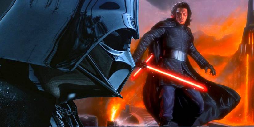 Darth Vader and Kylo Ren Legacy Vader Cover Custom Star Wars Image