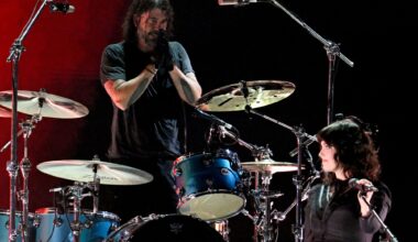 Dave Grohl "had no idea" daughter Violet had signed a record deal until she told him at dinner