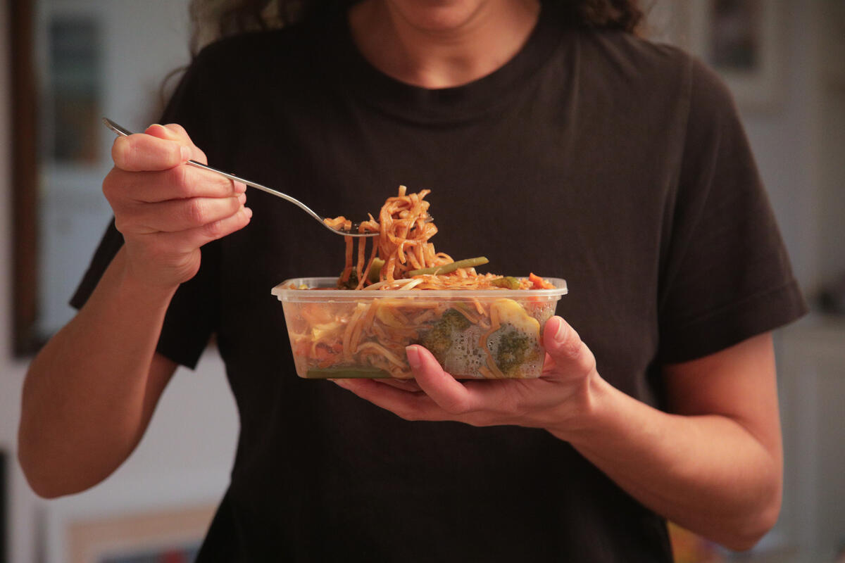 Ready Meals, Takeaways and Plastic Food Packaging. © Jack Taylor Gotch / Greenpeace