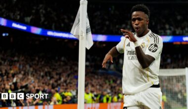 Fernando Alonso driving the 2026 Aston Martin during testing in Bahrain