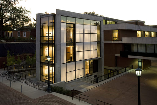 Campbell Hall East Addition, University of Virginia by W. G. Clark. Image credit: Scott Smith