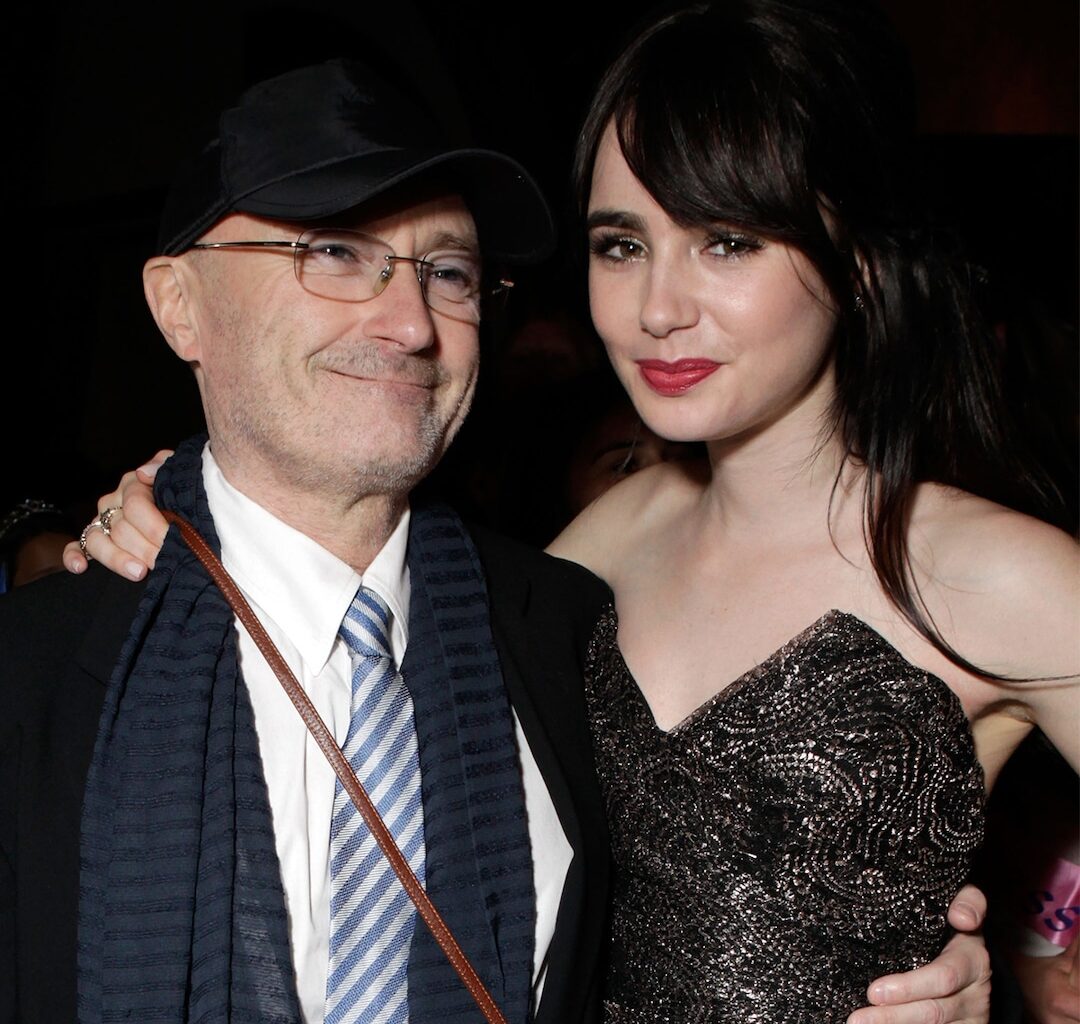 Lily Collins Shares Rare Pics With Dad Phil Collins Amid His Health Journey - E! News