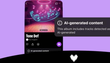 Deezer to demonetise up to 85 percent of AI-generated streams and license detection tech · News ⟋ RA