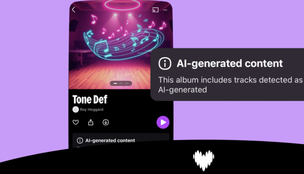 Deezer to demonetise up to 85 percent of AI-generated streams and license detection tech · News ⟋ RA