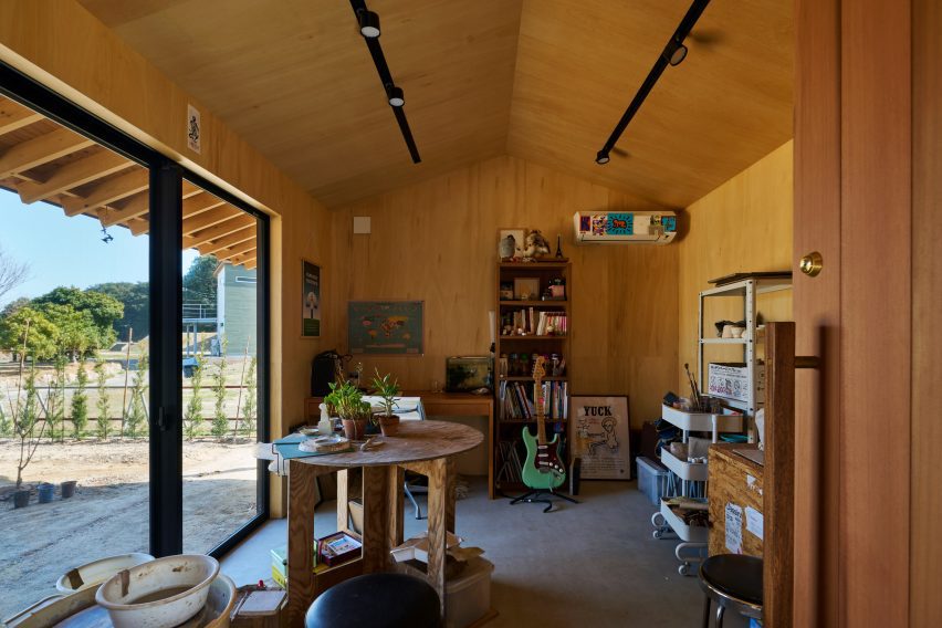 Studio space in a Japanese house 