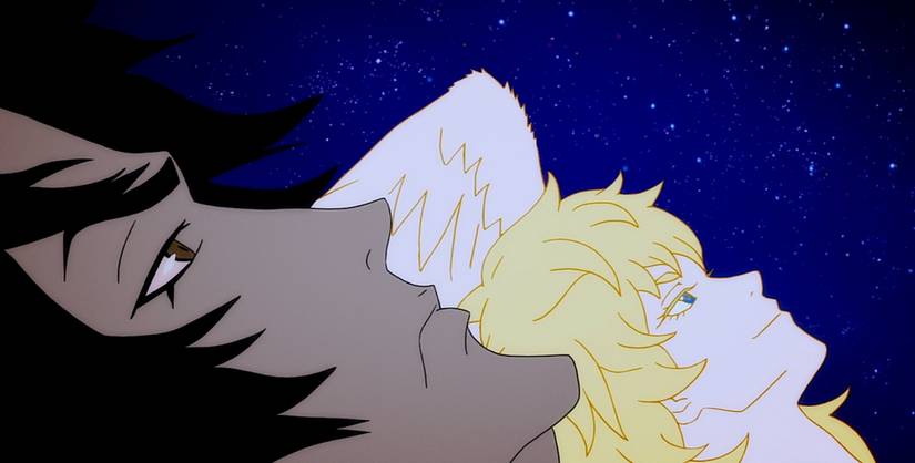 Akira and Satan laying together in Devilman Crybaby.