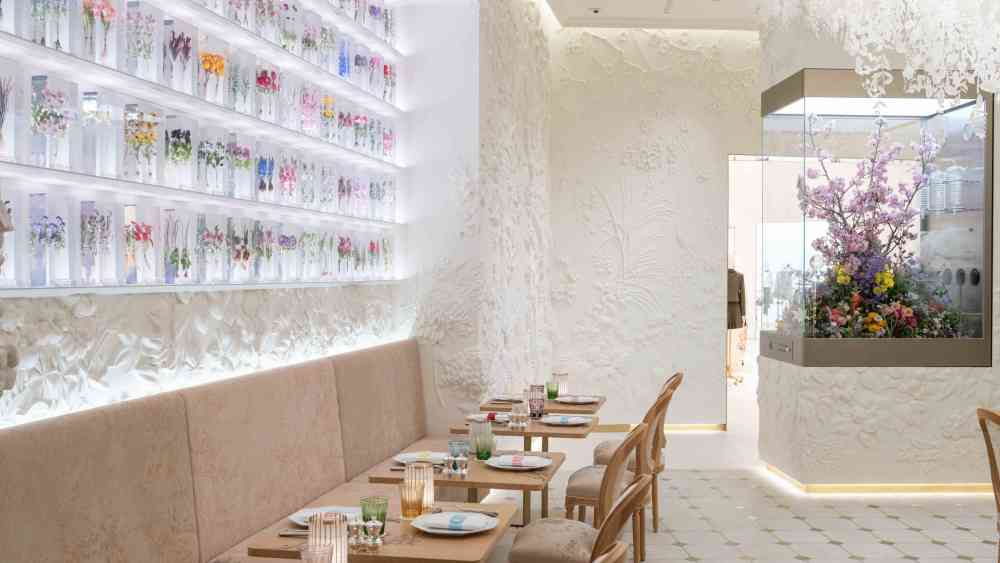 A look at Dior’s newest concept store in Tokyo, Japan, dubbed the Dior Bamboo Pavilion.