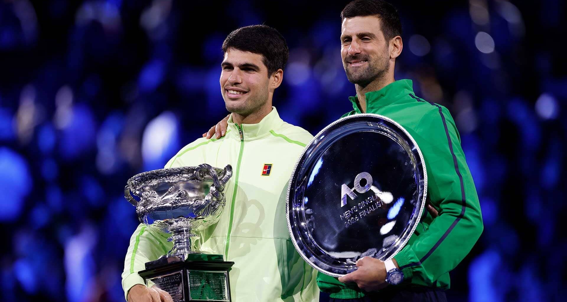 Novak Djokovic was chasing a record-extending 25th major.