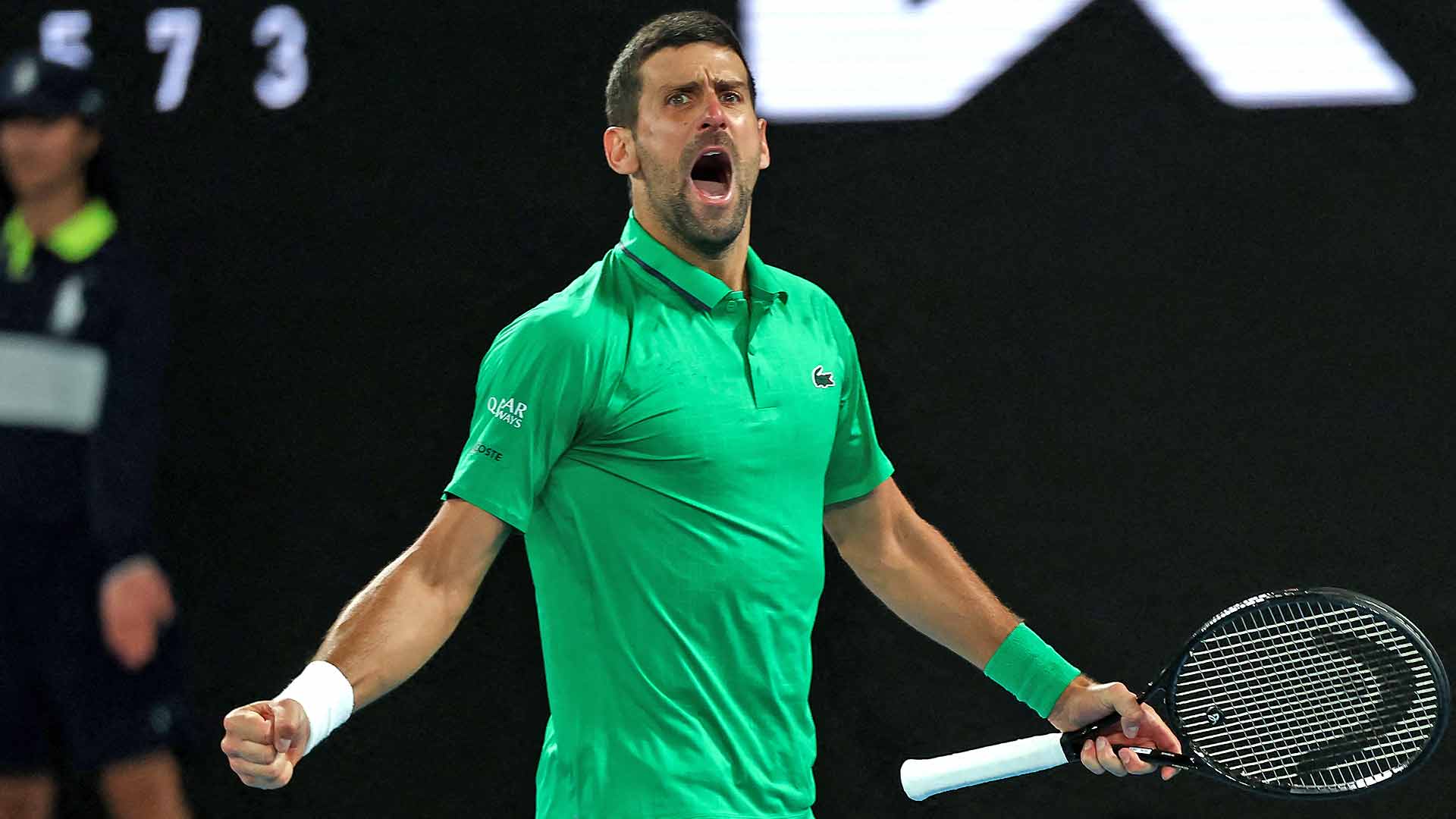 Novak Djokovic reached the Australian Open final for the 11th time.