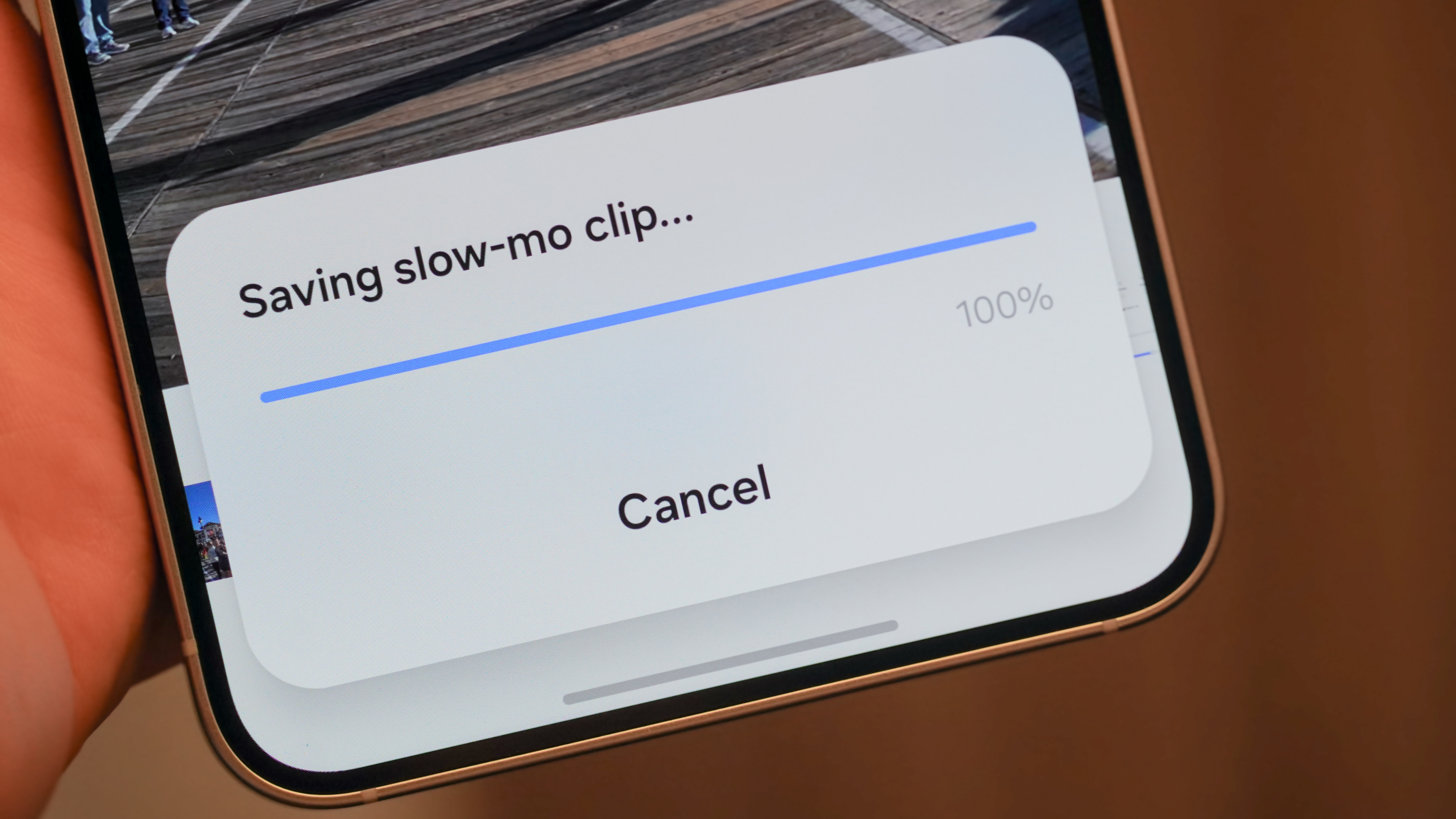 The Instant slow-mo feature in the Samsung Gallery app.