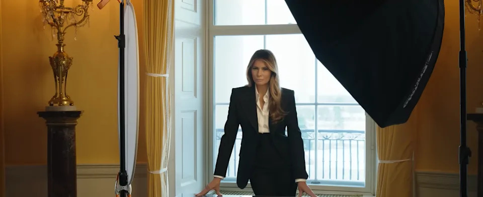 Screenshot from MELANIA | Official Trailer, by Amazon MGM Studios, via YouTube. Used under fair use for commentary.