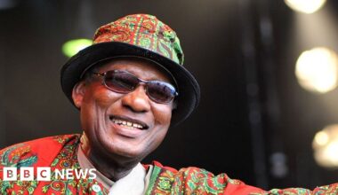 Influential Ghanaian highlife musician Ebo Taylor dies at 90 - BBC