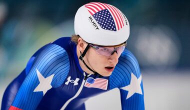 Did US speedskater Jordan Stolz win his third gold medal at the 2026 Olympics?
