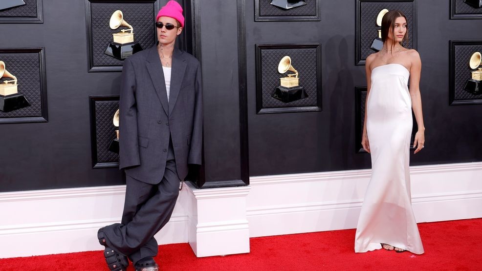 Justin Bieber sets the record straight in his new "Swag" album on being devoted to his wife, Hailey Bieber, despite split rumors. Photo by Frazer Harrison/Getty Images for The Recording Academy)