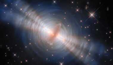 Hubble showcases the Egg Nebula in all its dying-star glory