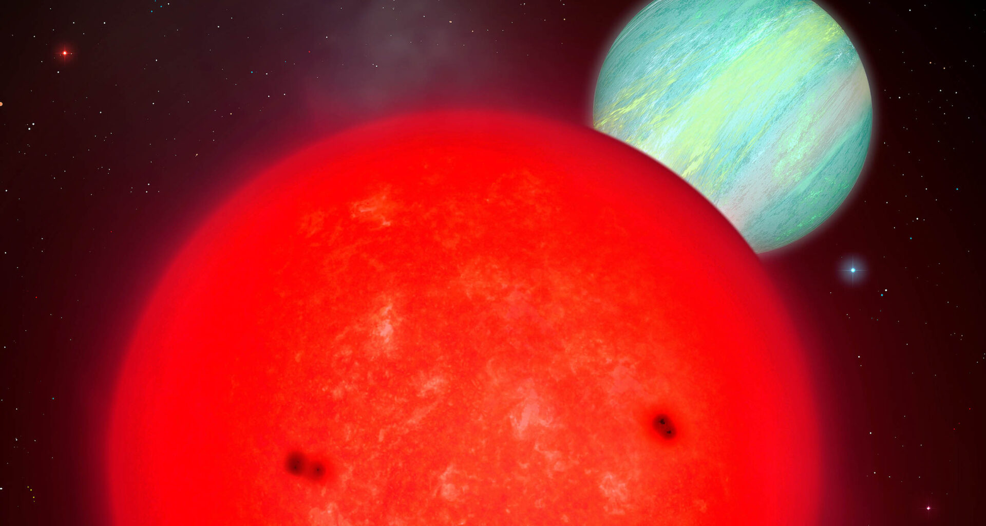 This tiny star has a giant planet, TOI-6894b, that should not exist