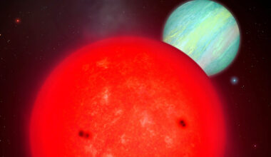 This tiny star has a giant planet, TOI-6894b, that should not exist