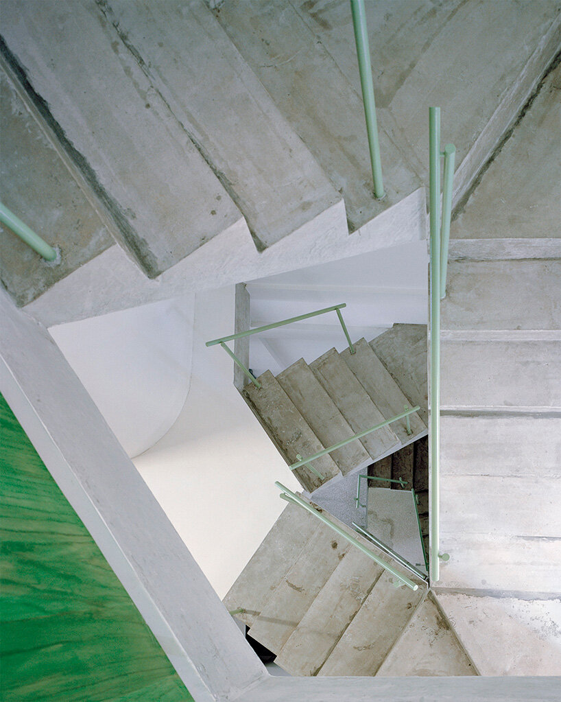 exutoire shifts the core of 1990s tube house to form studio-home in hanoi - 12