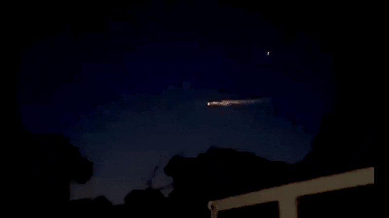 Elon Musk’s space junk blazes across Victorian skies