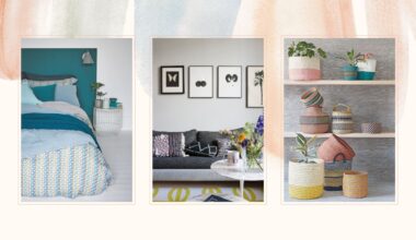 Collage of interior images to support interior design tricks to refresh a room