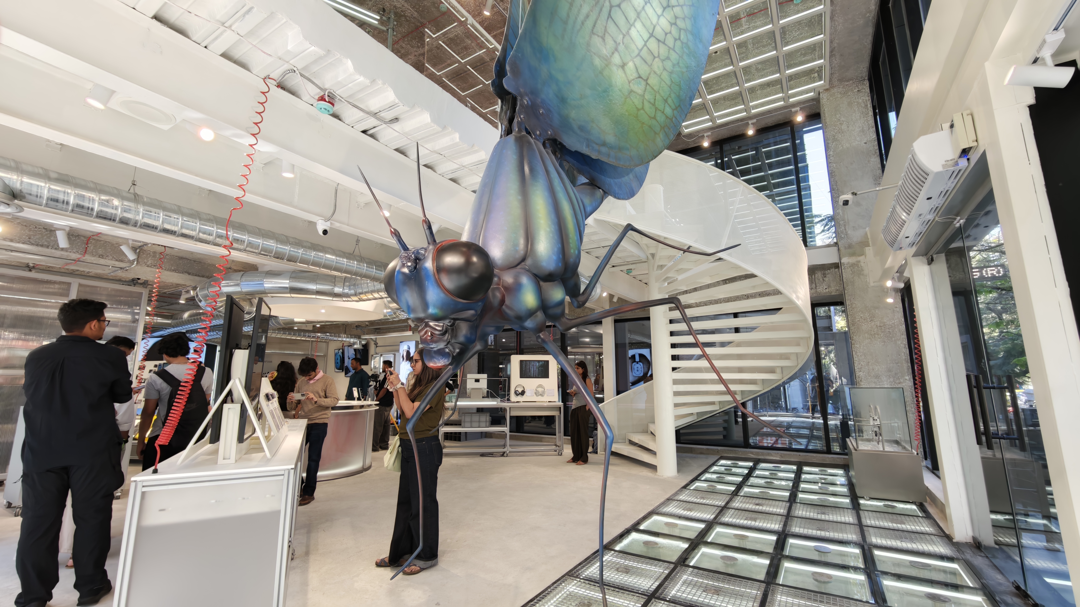 Photos of Nothing's retail store in Bengaluru, India