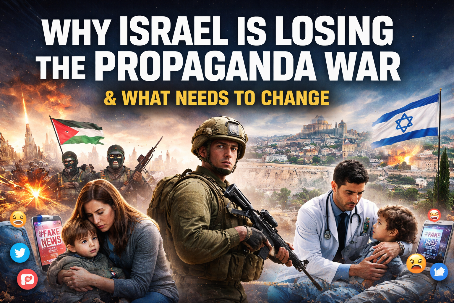The Blogs: Why Israel Is Losing the Propaganda War... | Sabine Sterk