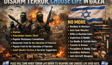 The Blogs: Disarm Terror Choose Life in Gaza | Sabine Sterk