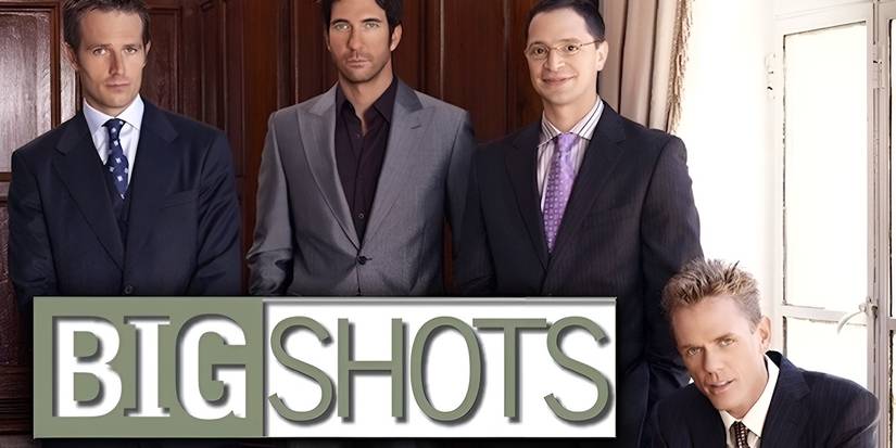 Promo image of the four lead men from ABC's Big Shots.