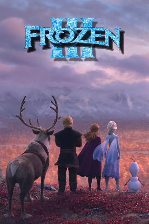 Frozen 3 temp poster
