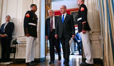 Israel tightens grip on West Bank ahead of Netanyahu’s visit to US