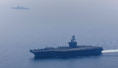 Kushner, Witkoff visit USS Abraham Lincoln carrier amid tension with Iran