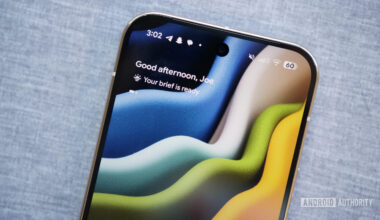 Daily Hub pop-up in the At a Glance widget.