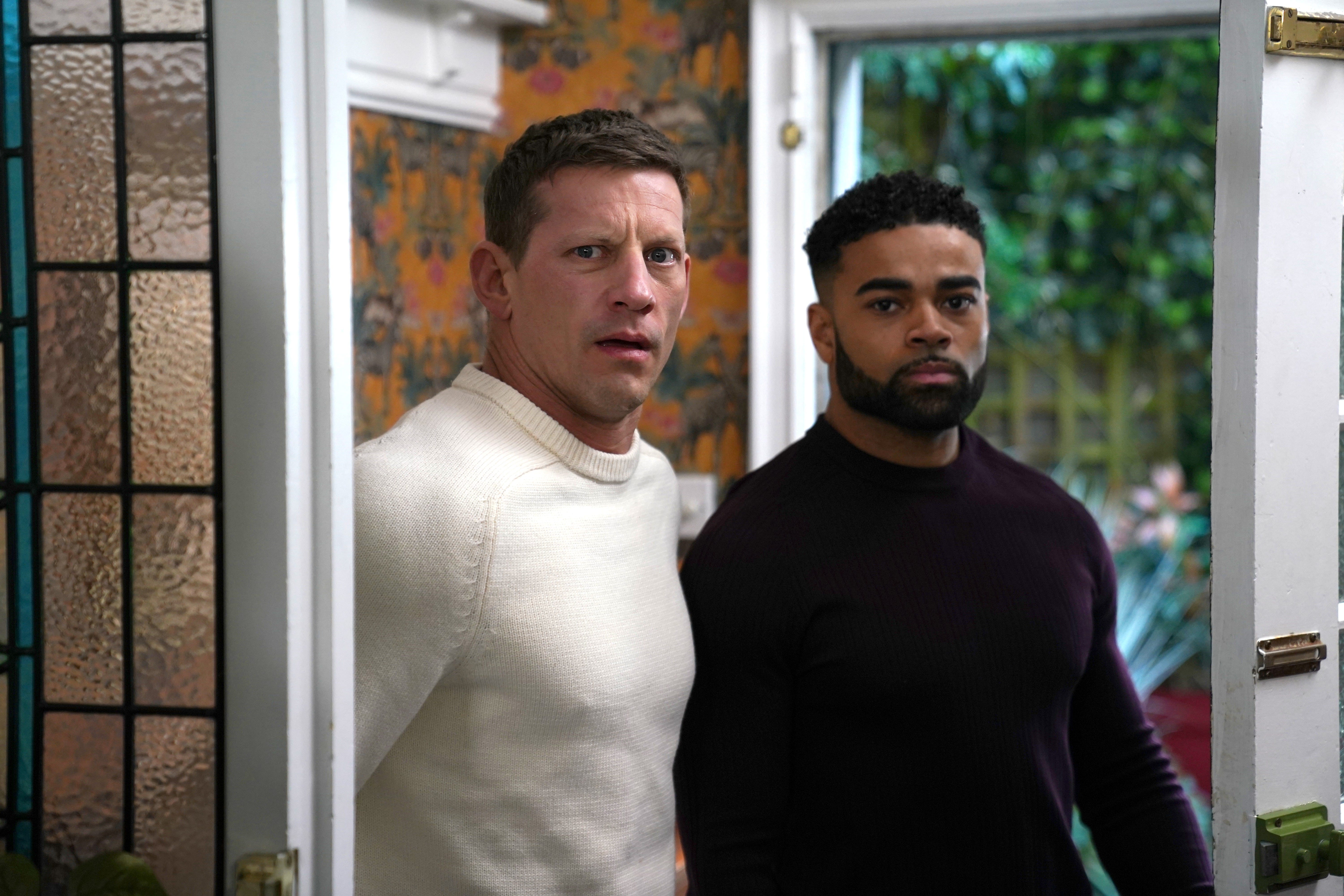 john paul mcqueen and prince mcqueen in hollyoaks