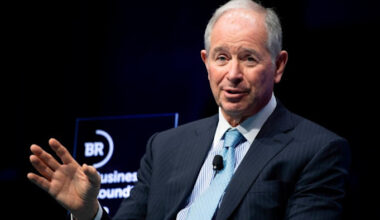 Blackstone chief Stephen Schwarzman received $1.2bn in 2025 income