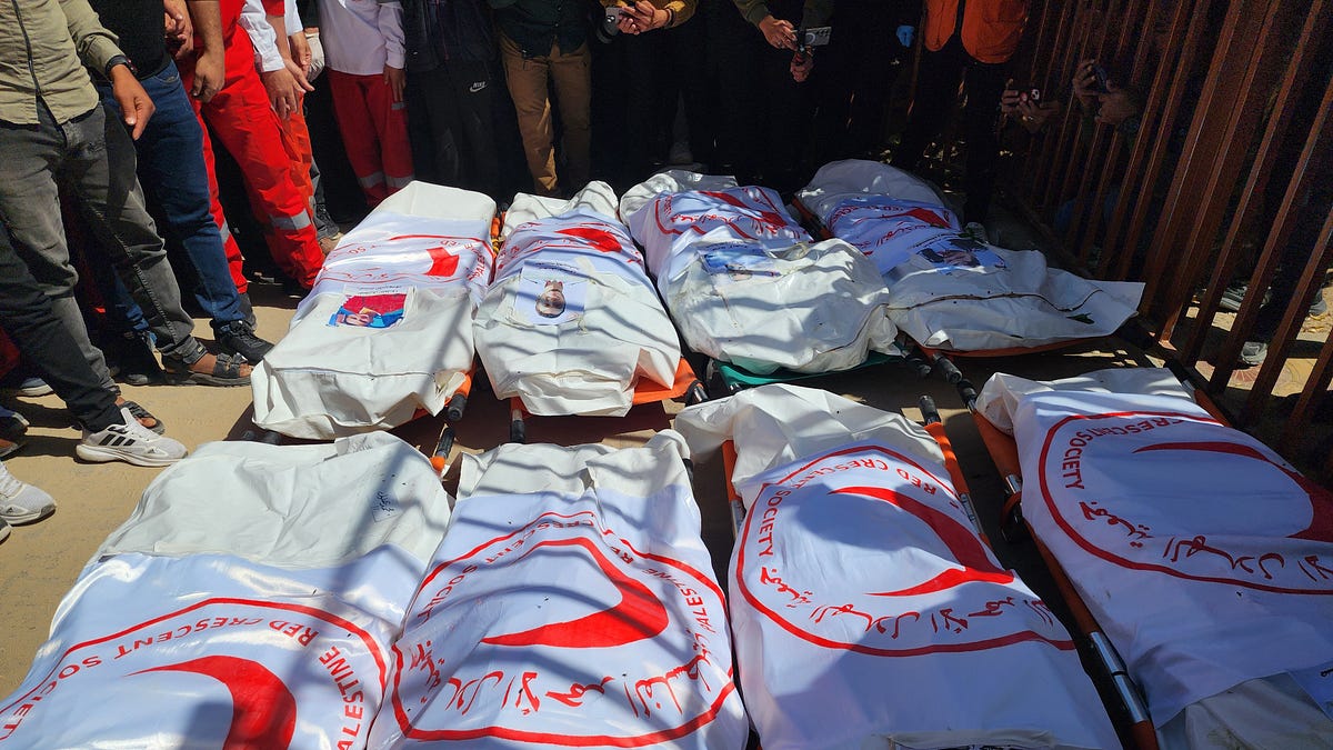 Israeli Soldiers Killed Gaza Aid Workers at Point Blank Range in 2025 Massacre: Report