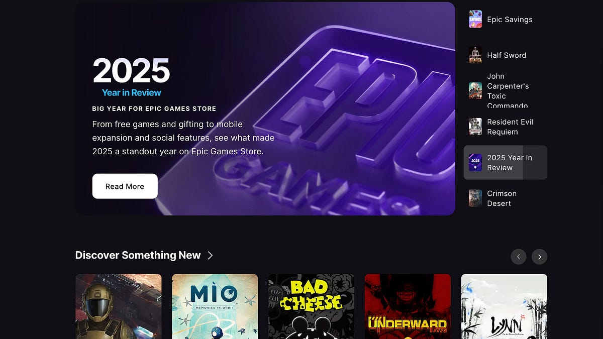 Epic’s plans for its game store include launching on the next Xbox