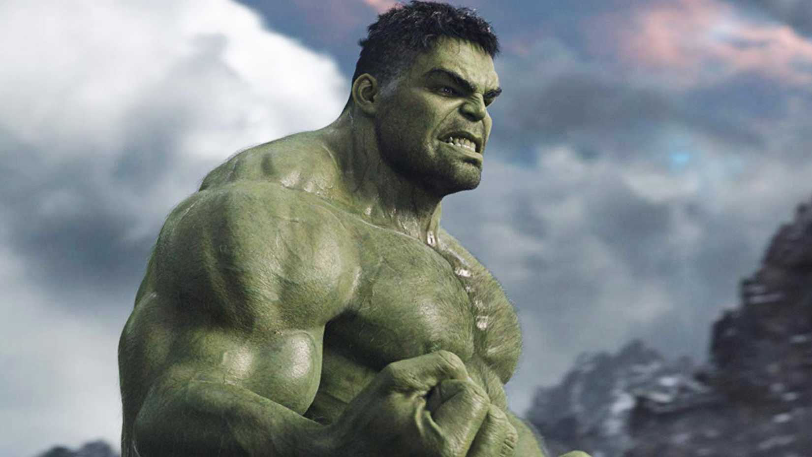 Hulk angry in Thor Ragnarok