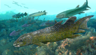 Paleolophus yunnanensis, a species of lungfish that swam in the South Chinese seas 410 million years ago. Image credit: Brian Choo, Flinders University.