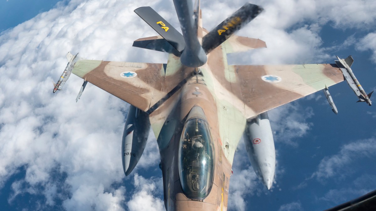 Israel's Fighter Force Stands To Be Far More Effective With Full USAF Tanker Support In A War With Iran