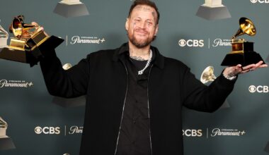 Jelly Roll Says He Feels 'Disconnected' from Politics Following 3 Grammy Wins