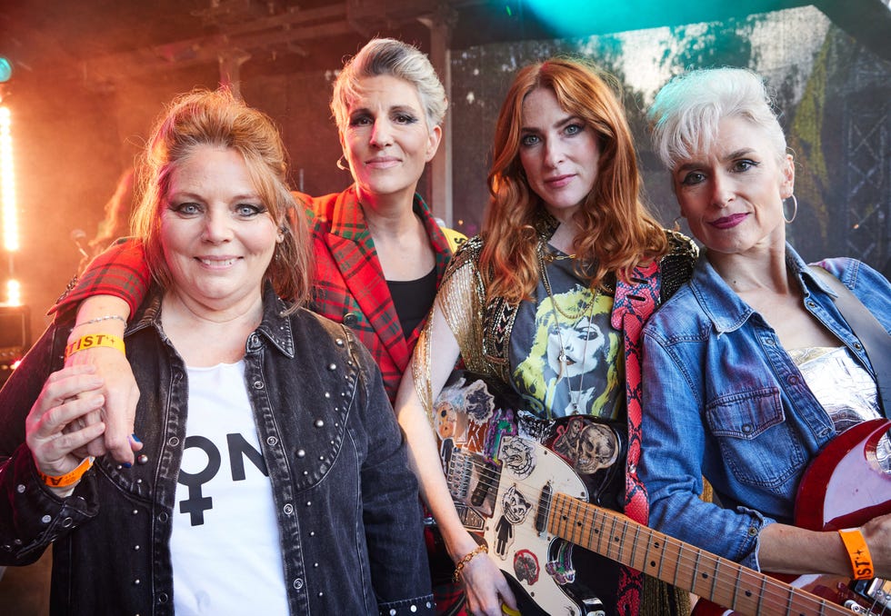 Joanna Scanlan, Amelia Bullmore, Rosalie Craig, Tamsin Greig, Riot Women joanna scanlan, amelia bullmore, rosalie craig, tamsin greig, riot women
