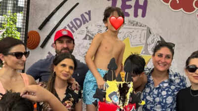 Jeh turns 5: Soha Ali Khan drops warm birthday pictures; Kareena Kapoor Khan reacts with heart emojis