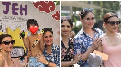 Soha Ali Khan shared a bunch of pictures from Jeh's birthday party.