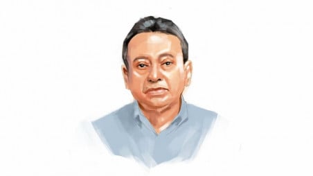 Amir Khasru Mahmud Chowdhury. Sketch: TBS
