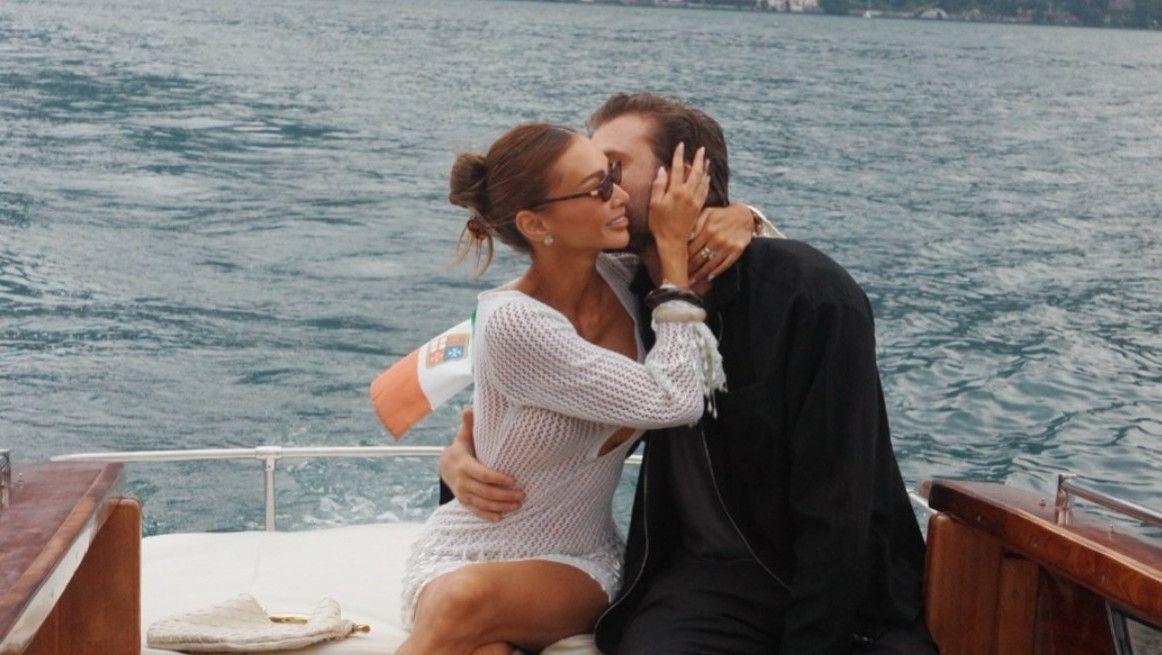 Engaged couple Kylie Verzosa and Emil Eriksen