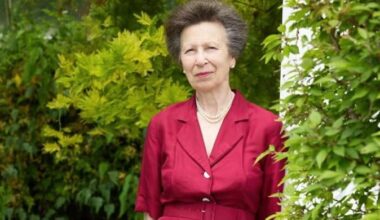 Princess Anne pushed down in line of throne
